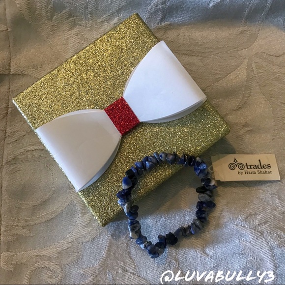 NWT Trades Sodalite Stretch Bracelet - Picture 2 of 6